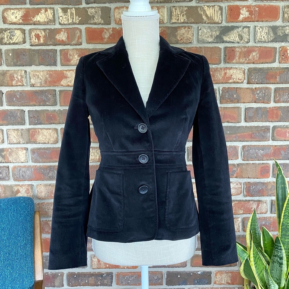 Banana Republic Velour Jacket